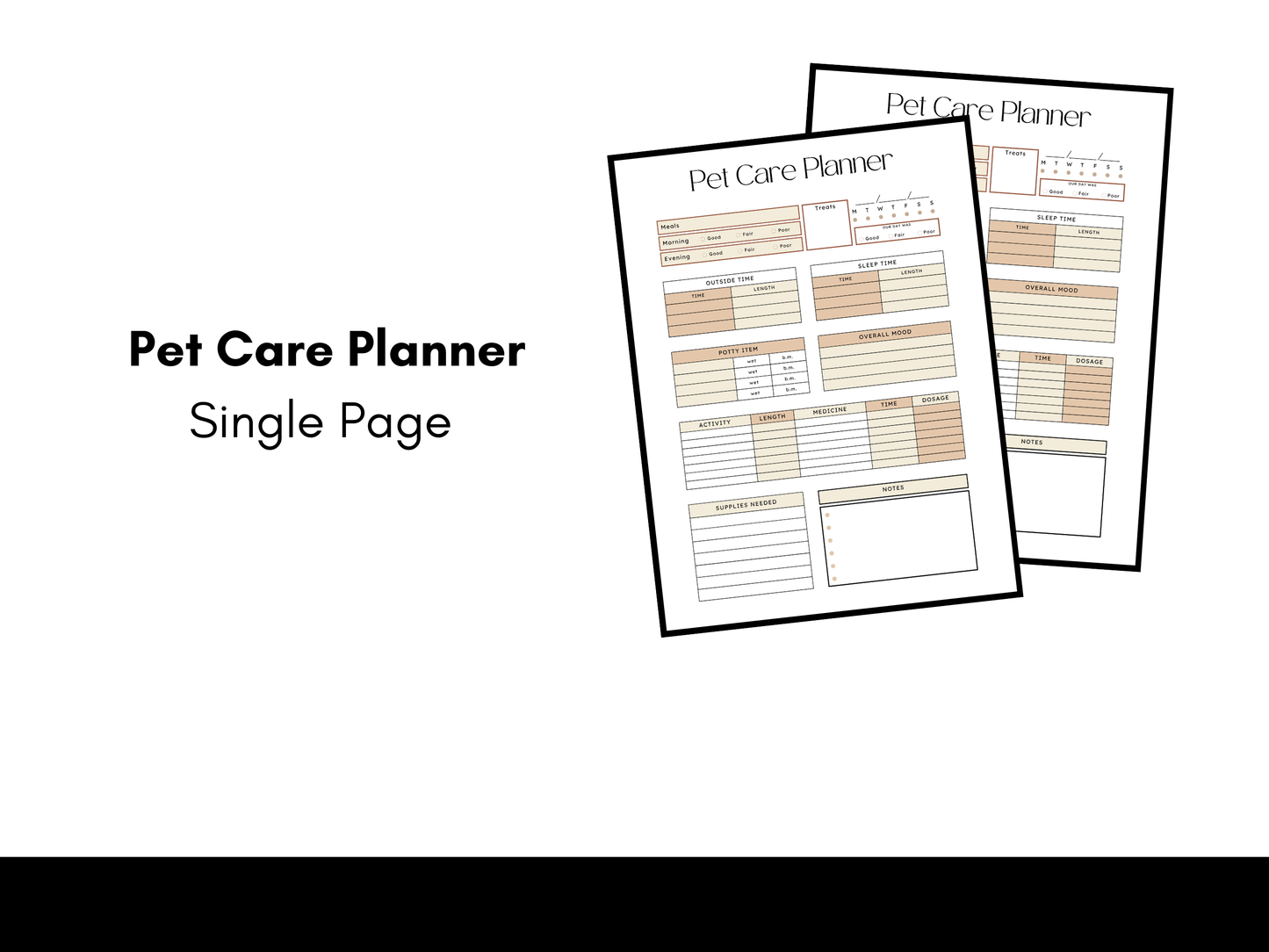 Pet Care Planner