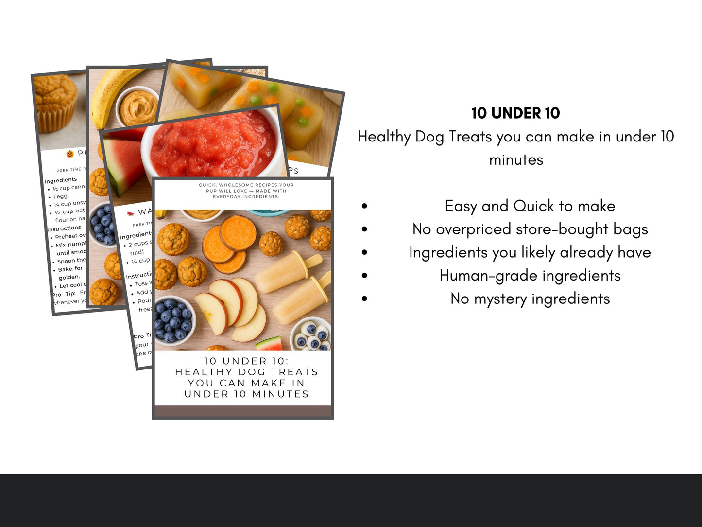 10 Under 10: Healthy Dog Treats
