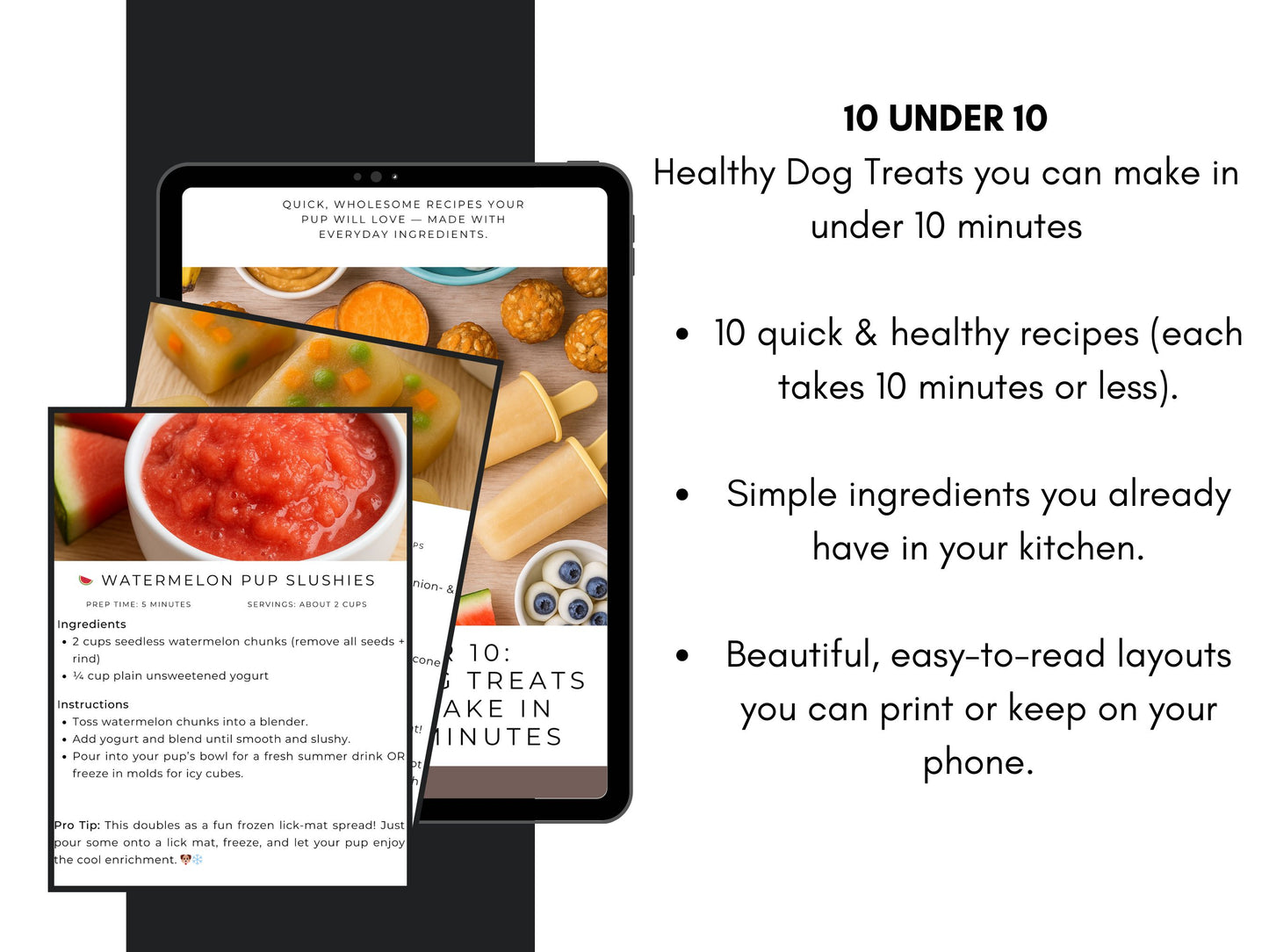10 Under 10: Healthy Dog Treats