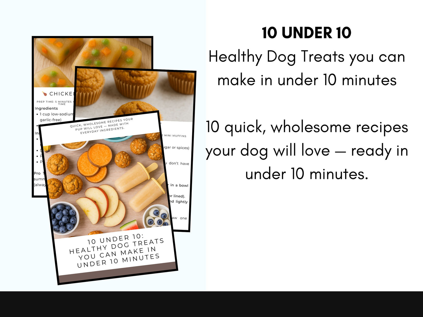 10 Under 10: Healthy Dog Treats