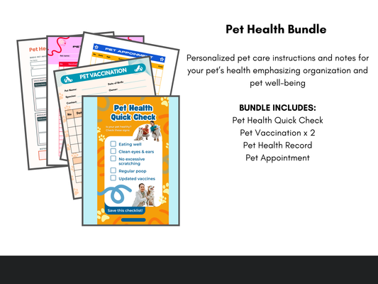Pet Health Bundle
