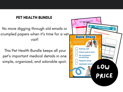 Pet Health Bundle