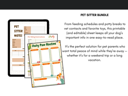 Pet Sitter Bundle
