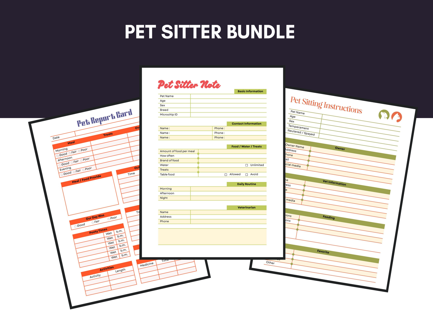 Pet Sitter Bundle