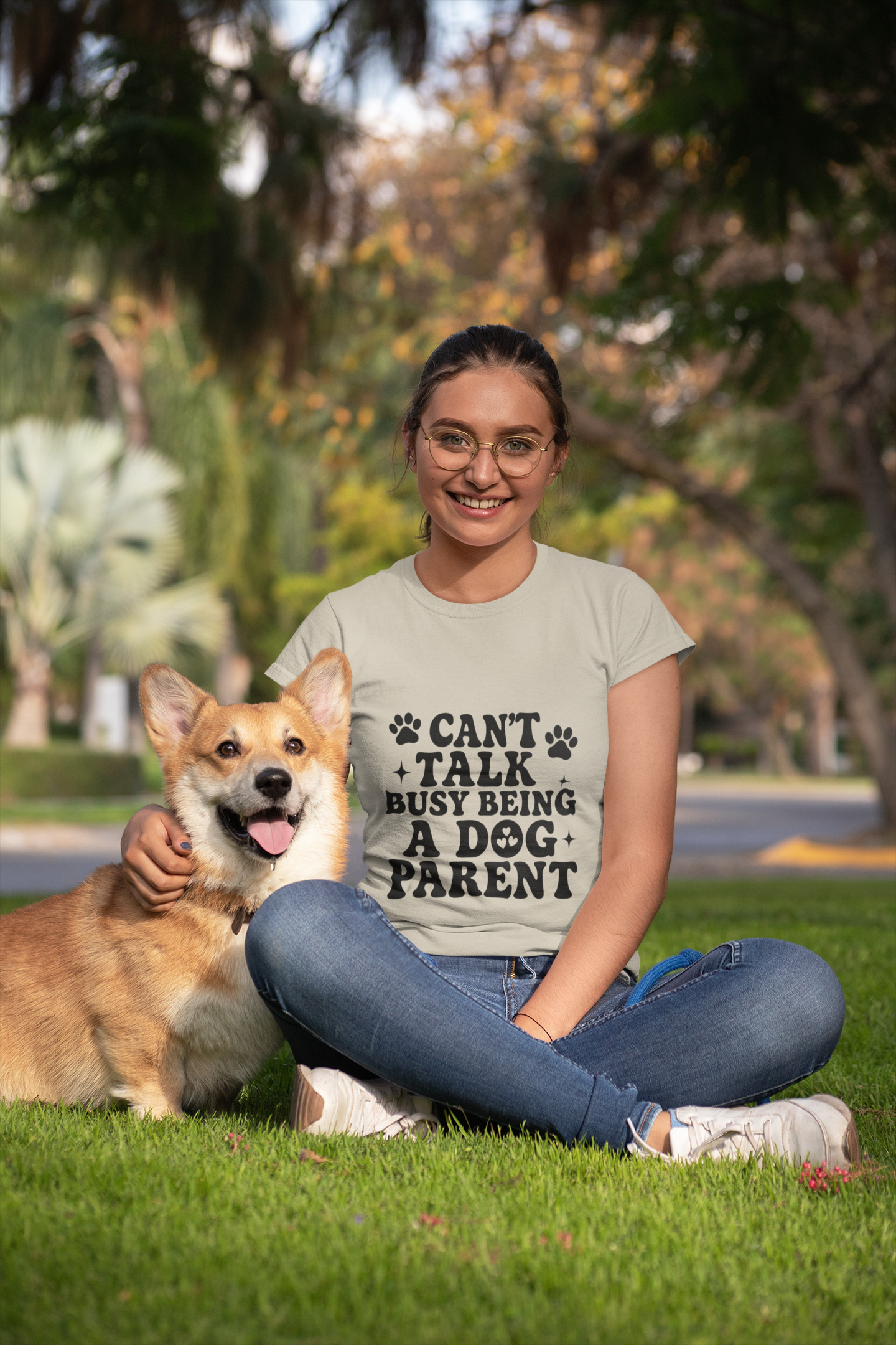 Can’t Talk Busy Being a Dog Parent T-Shirt
