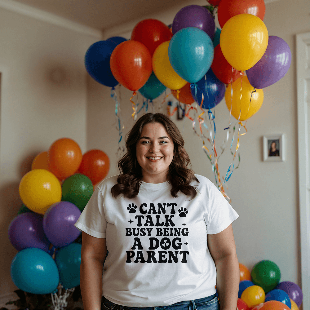 Can't Talk - white shirt