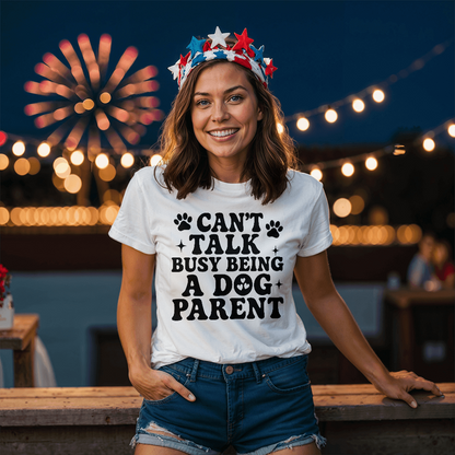 Can't Talk - white shirt