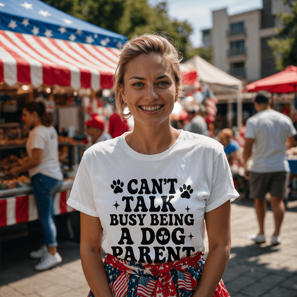 Can't Talk - white shirt